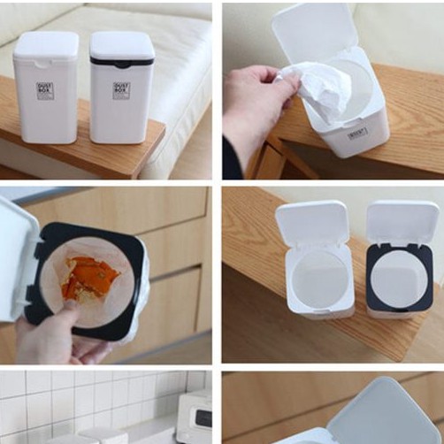 Thùng đựng rác mini