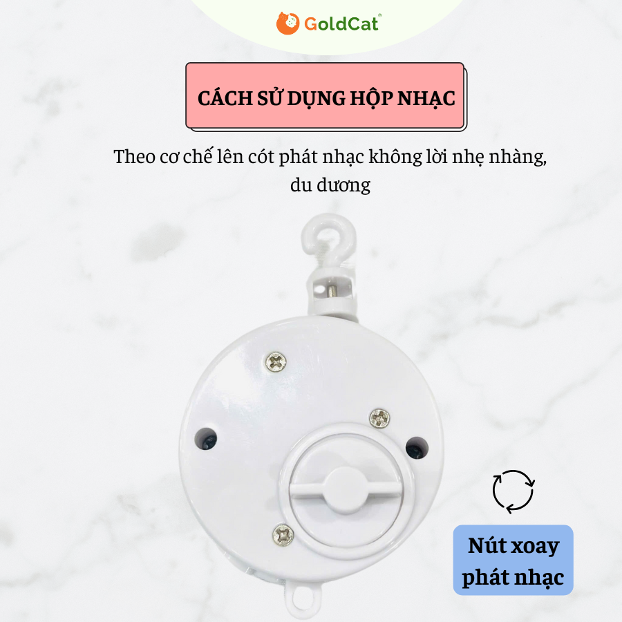 Treo Nôi Phát Nhạc Goldcat