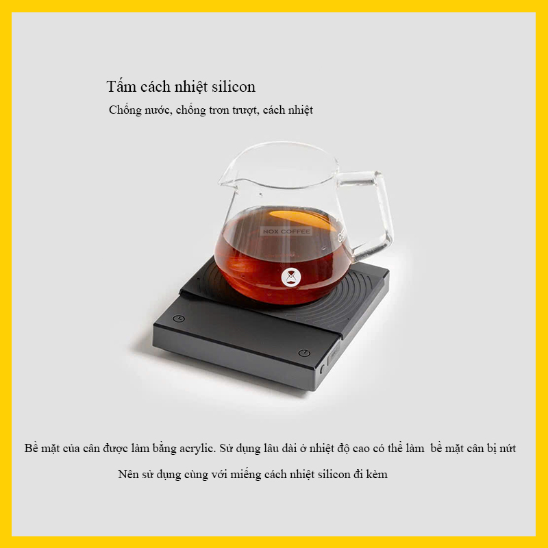 Cân điện tử pha chế cà phê Timemore