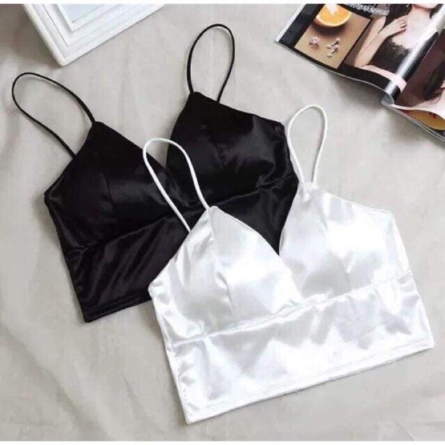 Áo Bra Croptop phi bóng có móc cài lưng - 089