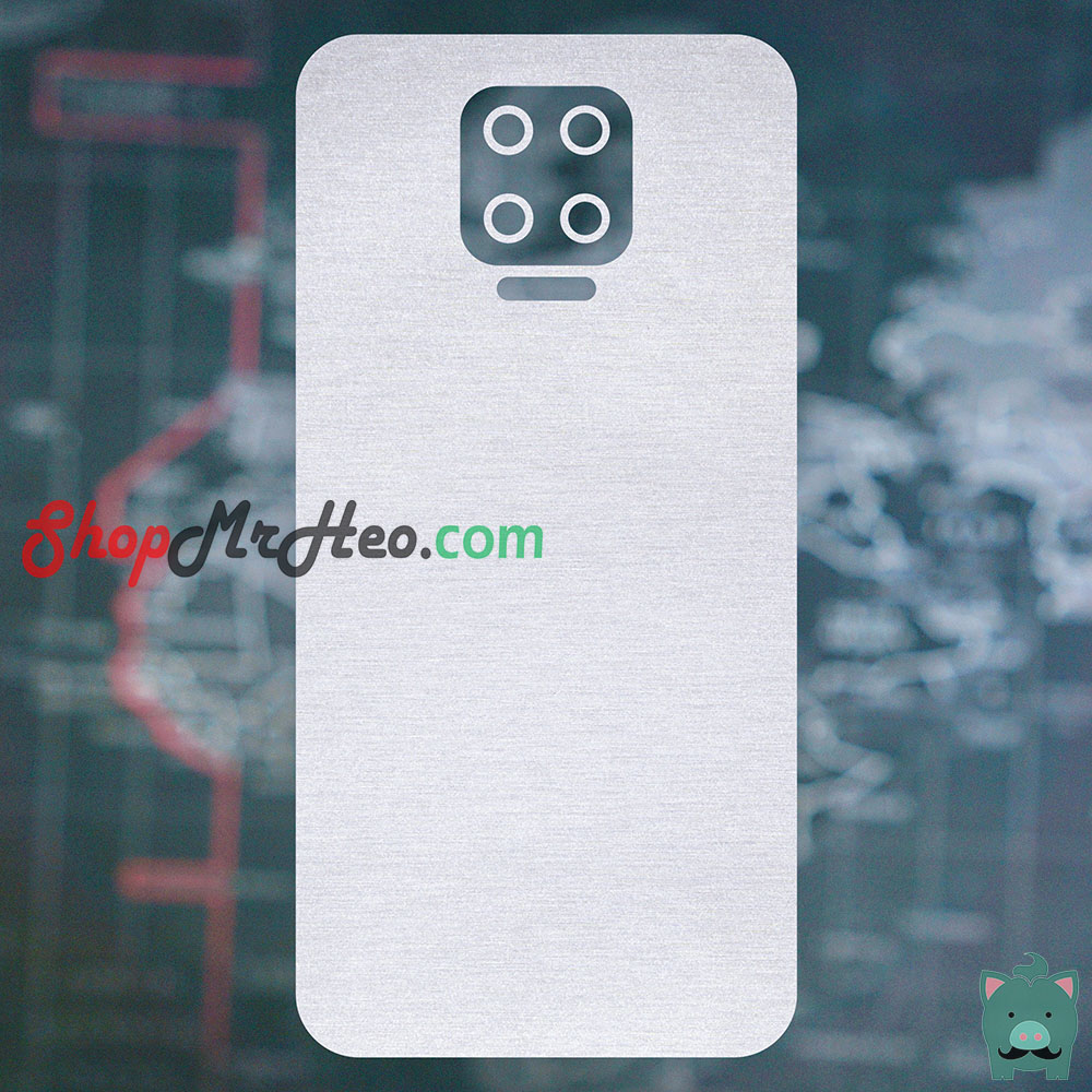 [HCM]Skin Dán Mặt Sau Lưng Vân Nhôm Vsmart Aris