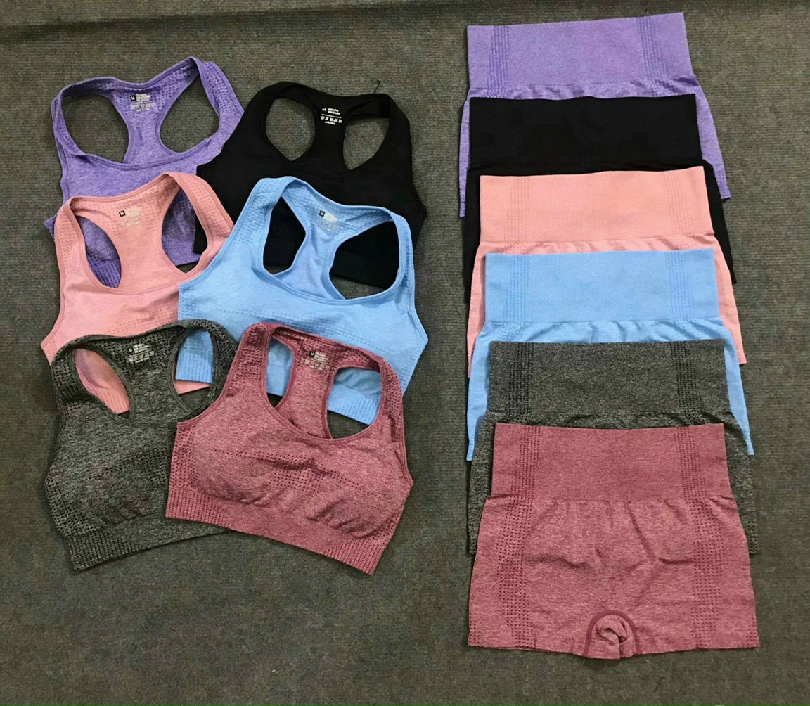 Bộ Bra Đùi Nữ Tập Gym,Yoga,Fitness,Aerobic,Zumba,Chạy Bộ