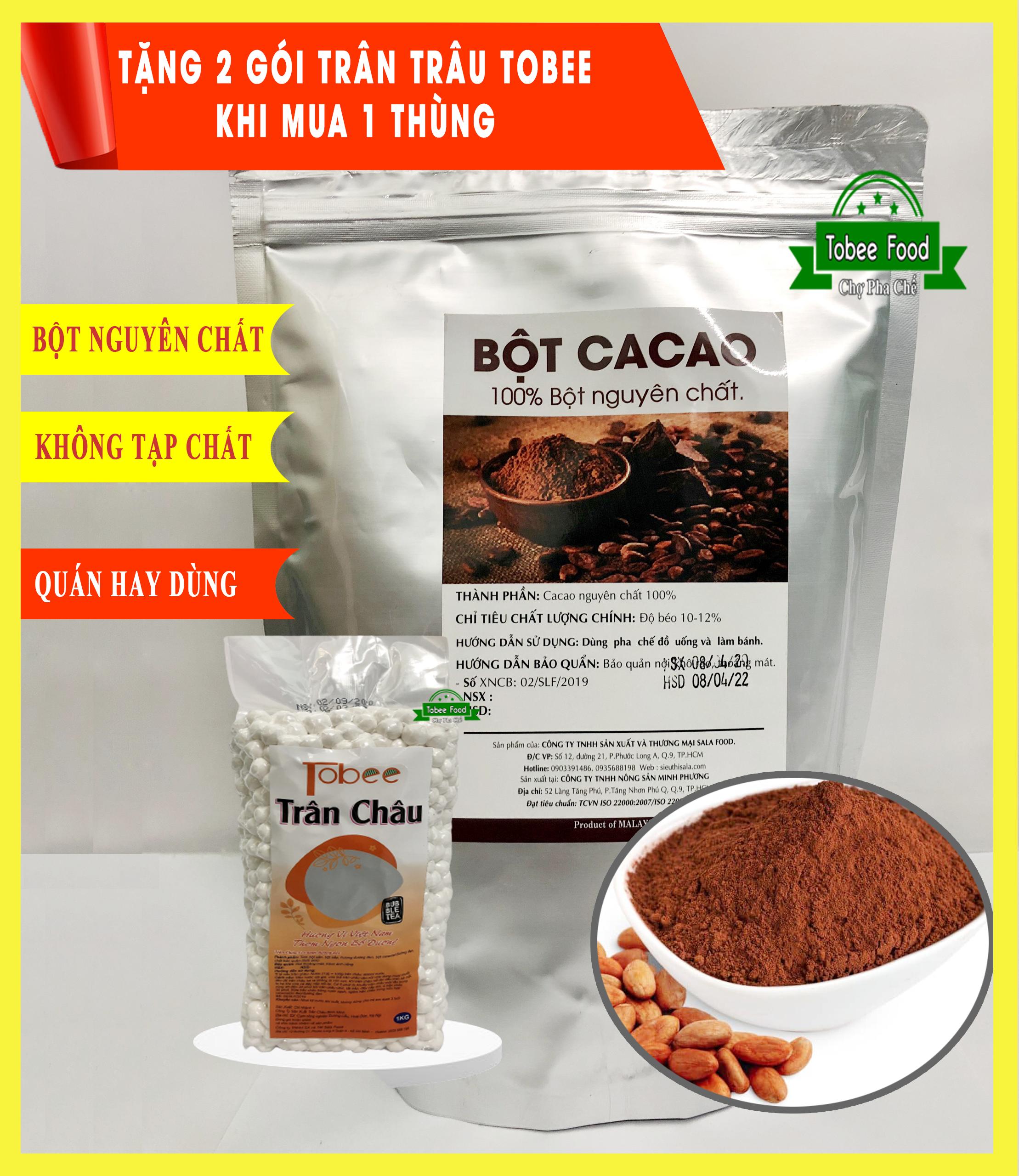 [HCM]BỘT CACAO NGUYÊN CHẤT 1KG