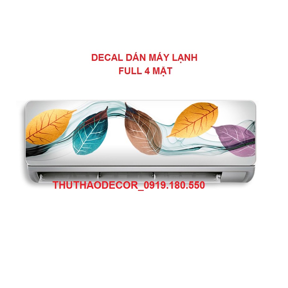 [HCM]Decal Dán Tủ Lạnh SẮC MÀU CỦA LÁ - THUTHAODECOR