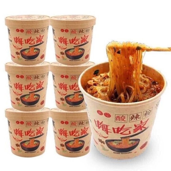 Miến chua cay Trùng Khánh (hộp 6 gói) - Loại I