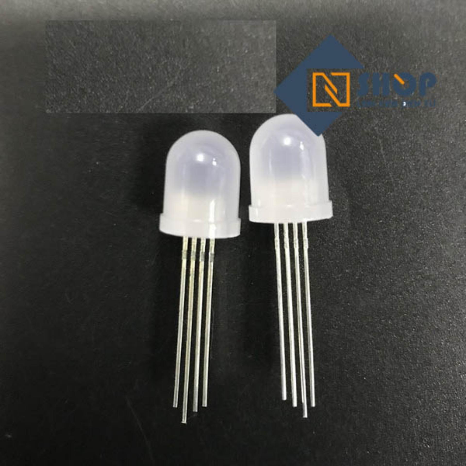 Led đục RGB 10mm(10 con)
