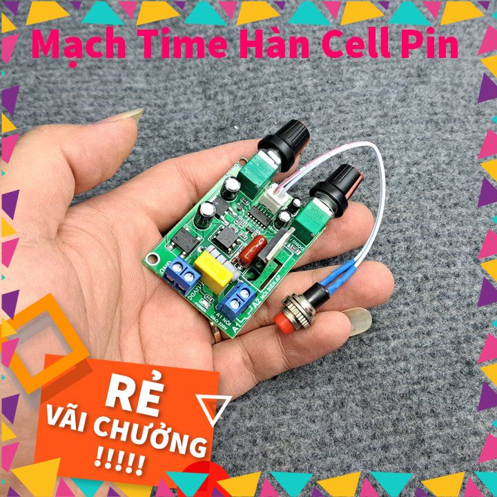 Mạch time hàn điều chỉnh dòng và áp máy hàn cell 41A