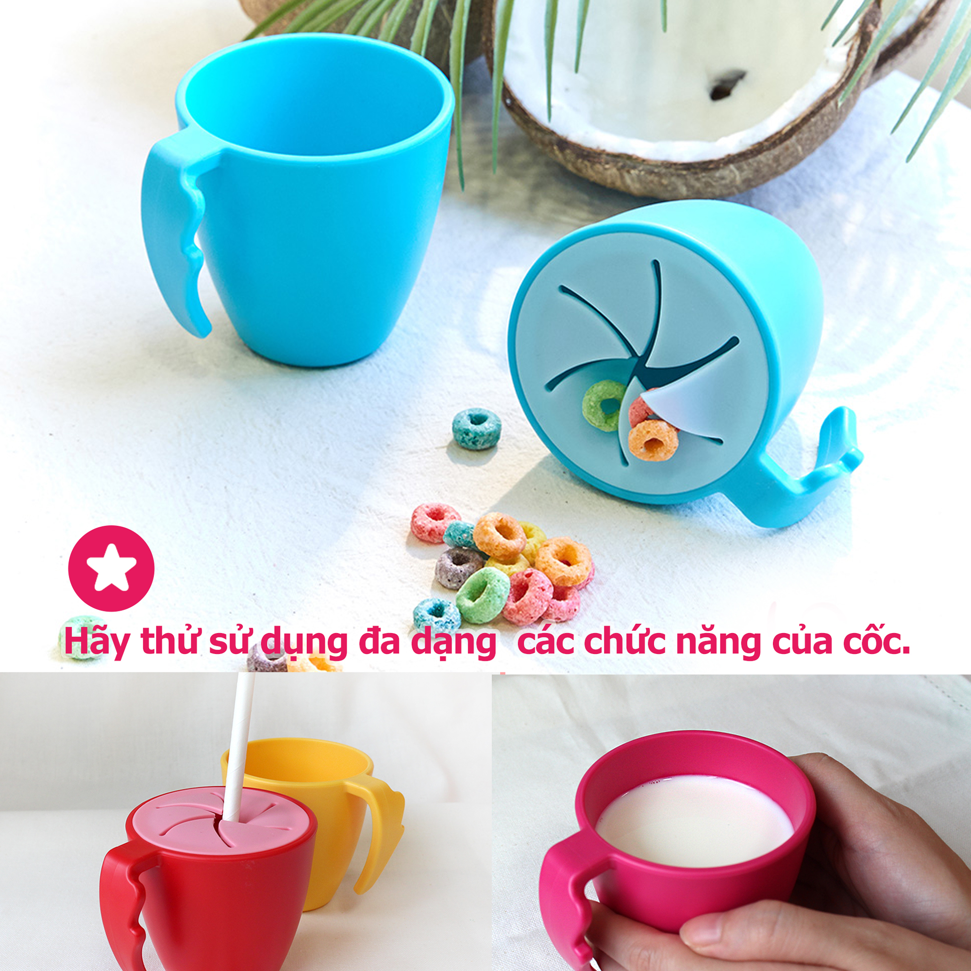 Set khay ăn dặm cho bé Uinlui 10 món - ALADDIN VINA