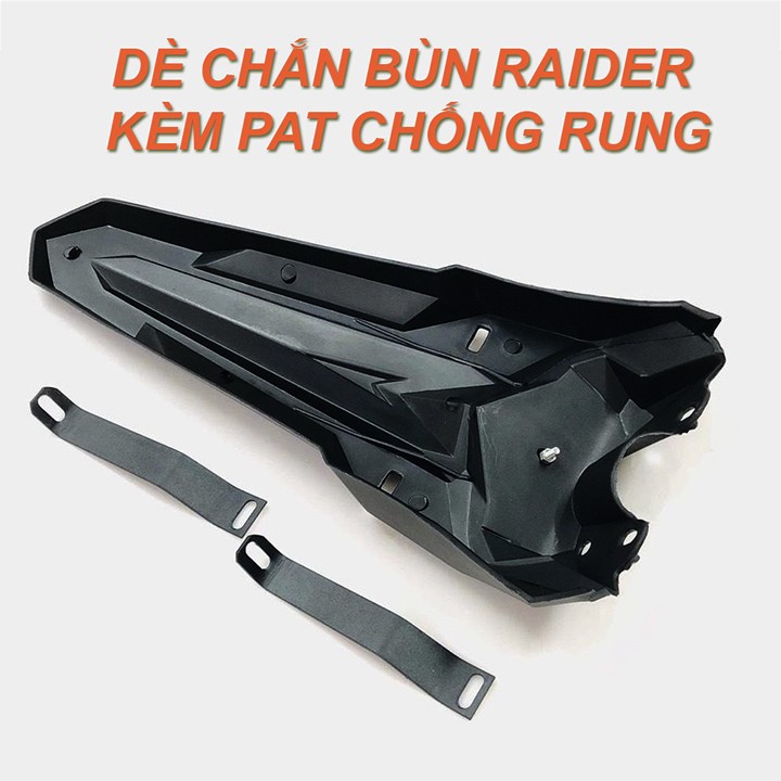 DÈ SAU RAIDER Fi KIỂU SONIC + PAT CHỐNG RUNG