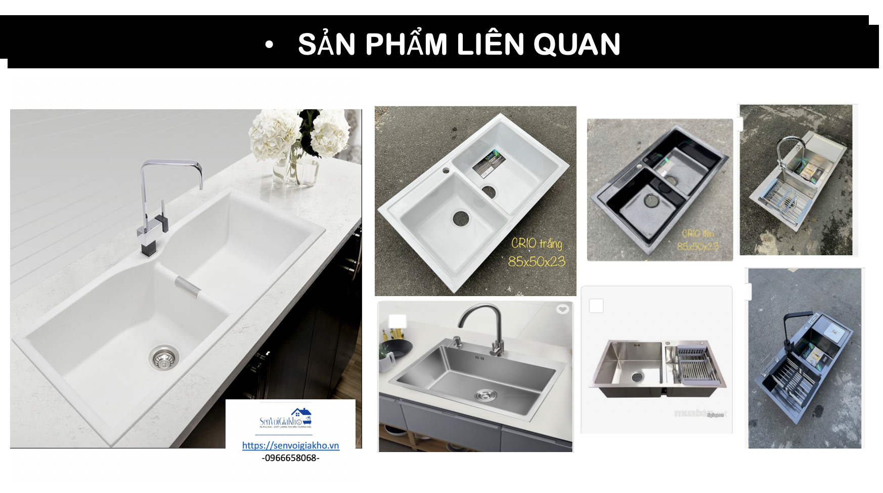 Chậu rửa chén đá nhân tạo KT 84x50x23