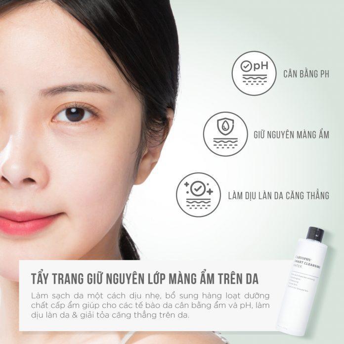 Bộ 3 Sản Phẩm Caryophy Portulaca Mini Size (Tẩy trang 60ml + Sữa rửa mặt 30ml + Toner 50ml)