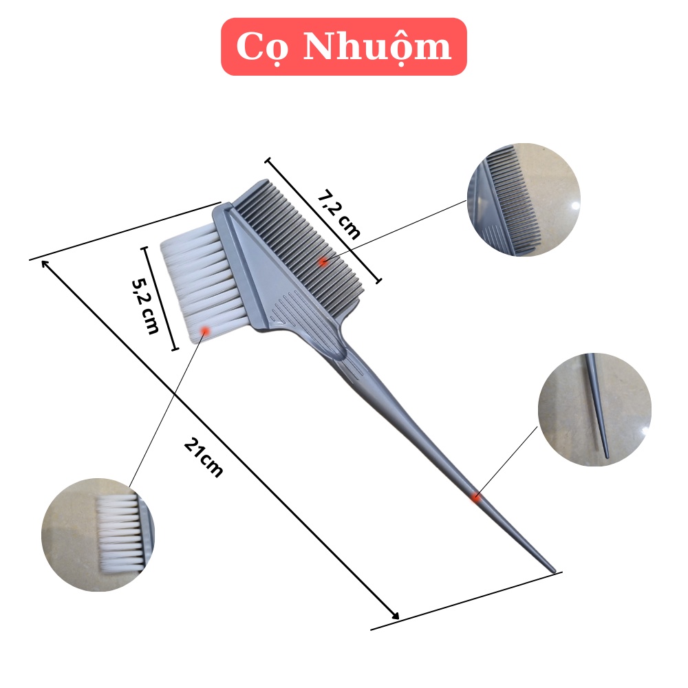Chén Và Cọ Nhuộm Cao Cấp - [FreeShip Max] - Dụng Cụ Nhuộm Tóc ( Misaka store )