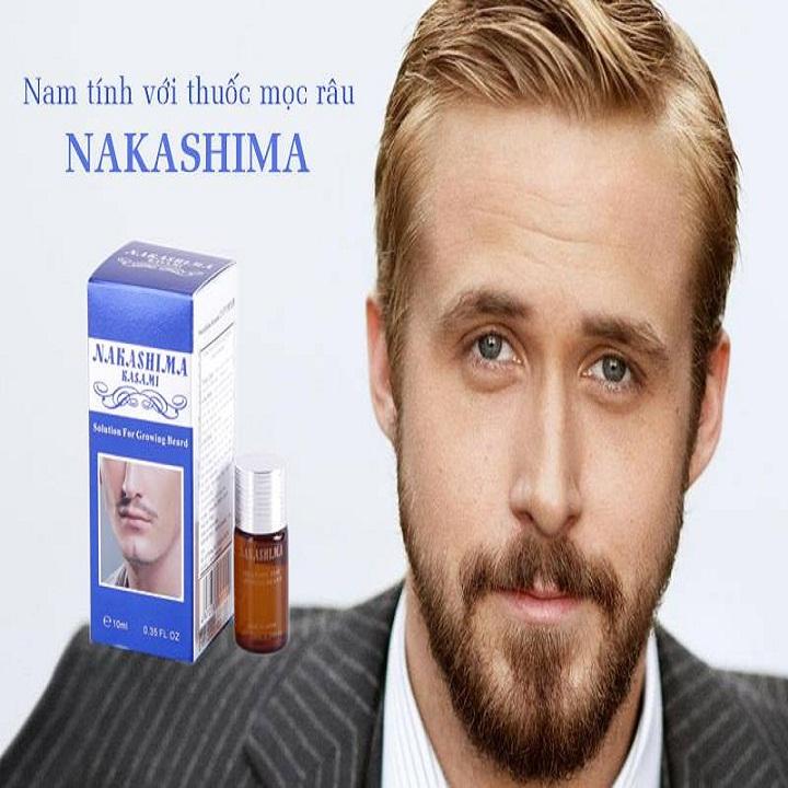 [HCM]Kích Thích Mọc Râu Nakashima Nhật 10ml
