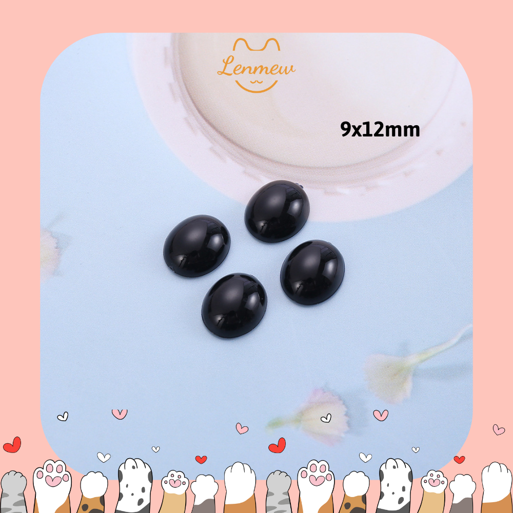 Gói Lẻ - Mắt Thú Bông Dán Hình Oval