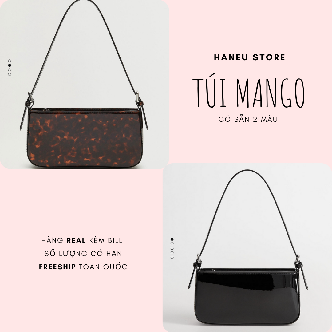 Túi Mango Auth store Germany (fullbill và ảnh thật)
