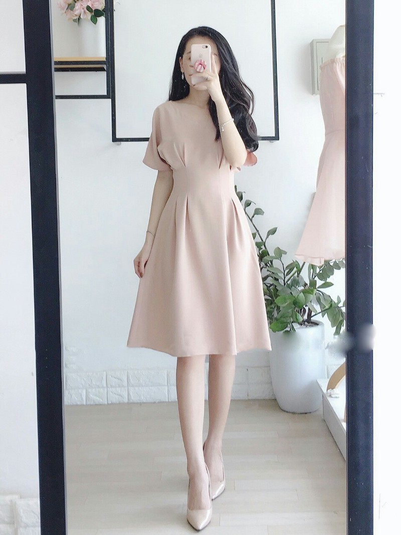 [HCM]ĐẦM XẾP LY EO BOBO