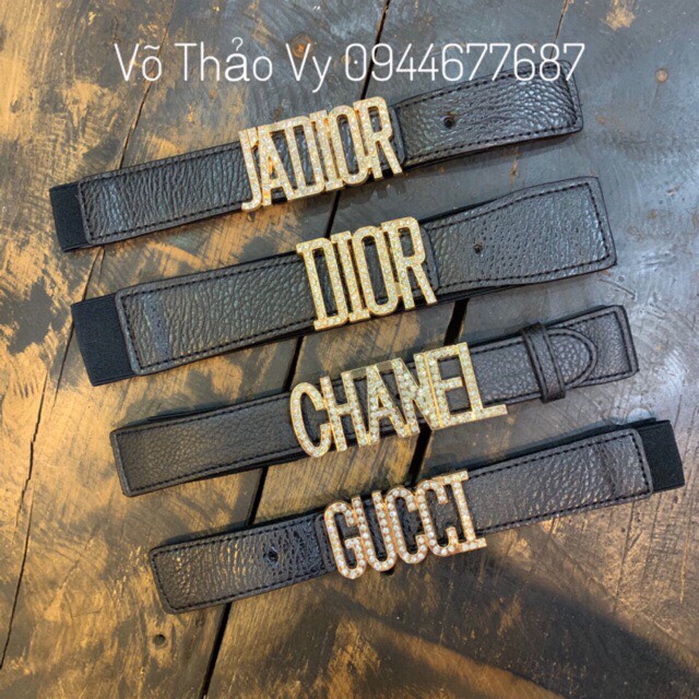 đai váy đính đá sang chảnh