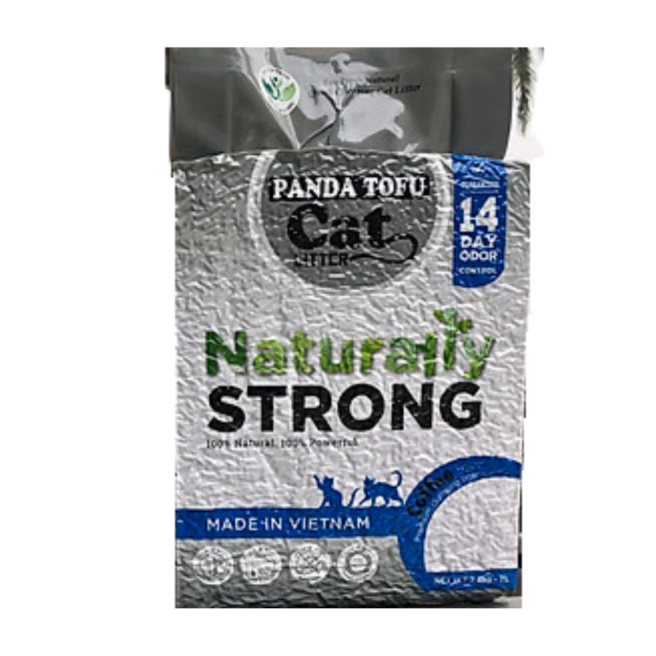 Cát đậu nành cho mèo Tofu Cat Litter PANDA, Cát vệ sinh cho mèo đậu nành