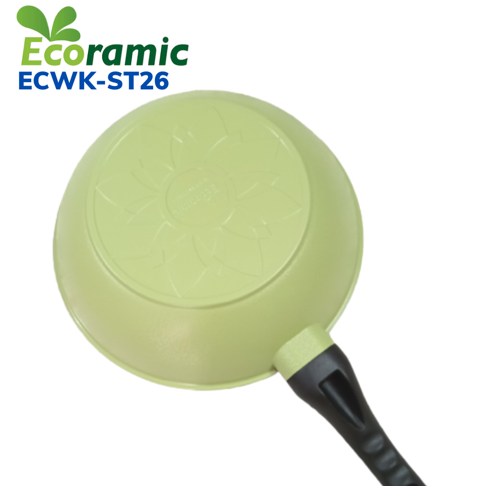 Ecoramic Chảo đá sâu lòng cao cấp ECWK-ST26