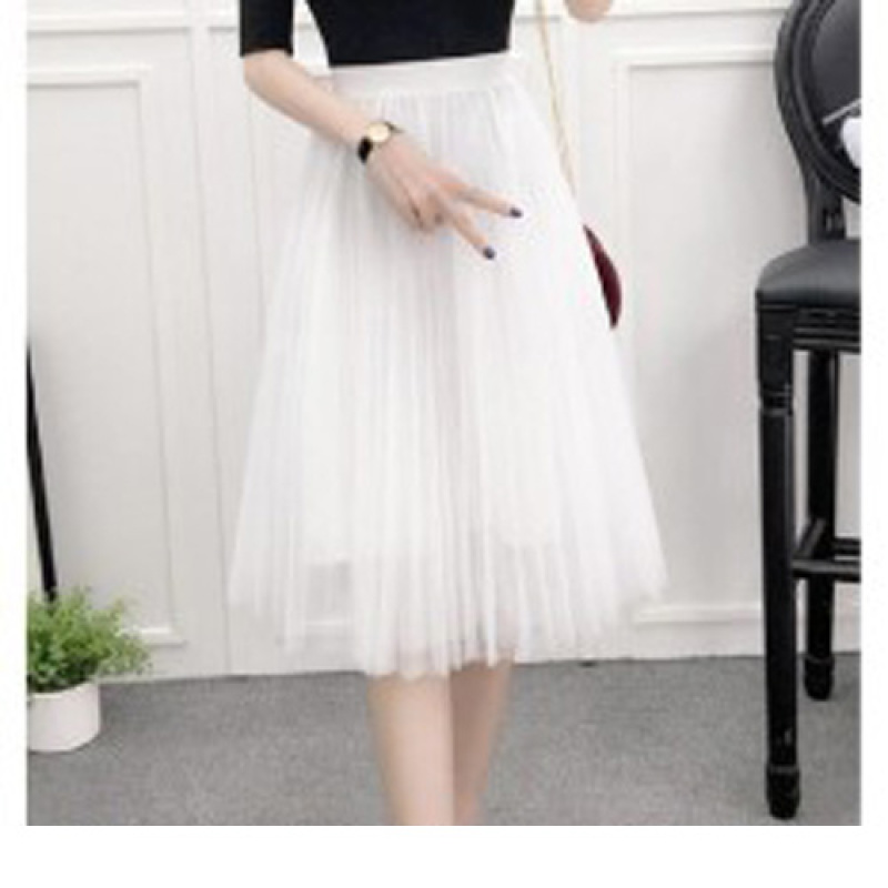 Chân Váy Voan Nữ Thời Trang LT Fashion Cv07