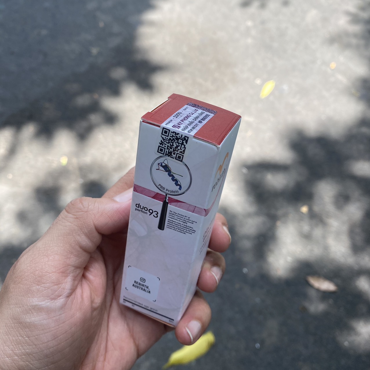 Serum làm mờ nám tàn nhang giảm thâm Nhau Thai Cừu Đậm Đặc 45% Rebirth Placenta Extract Concentrate 25ml