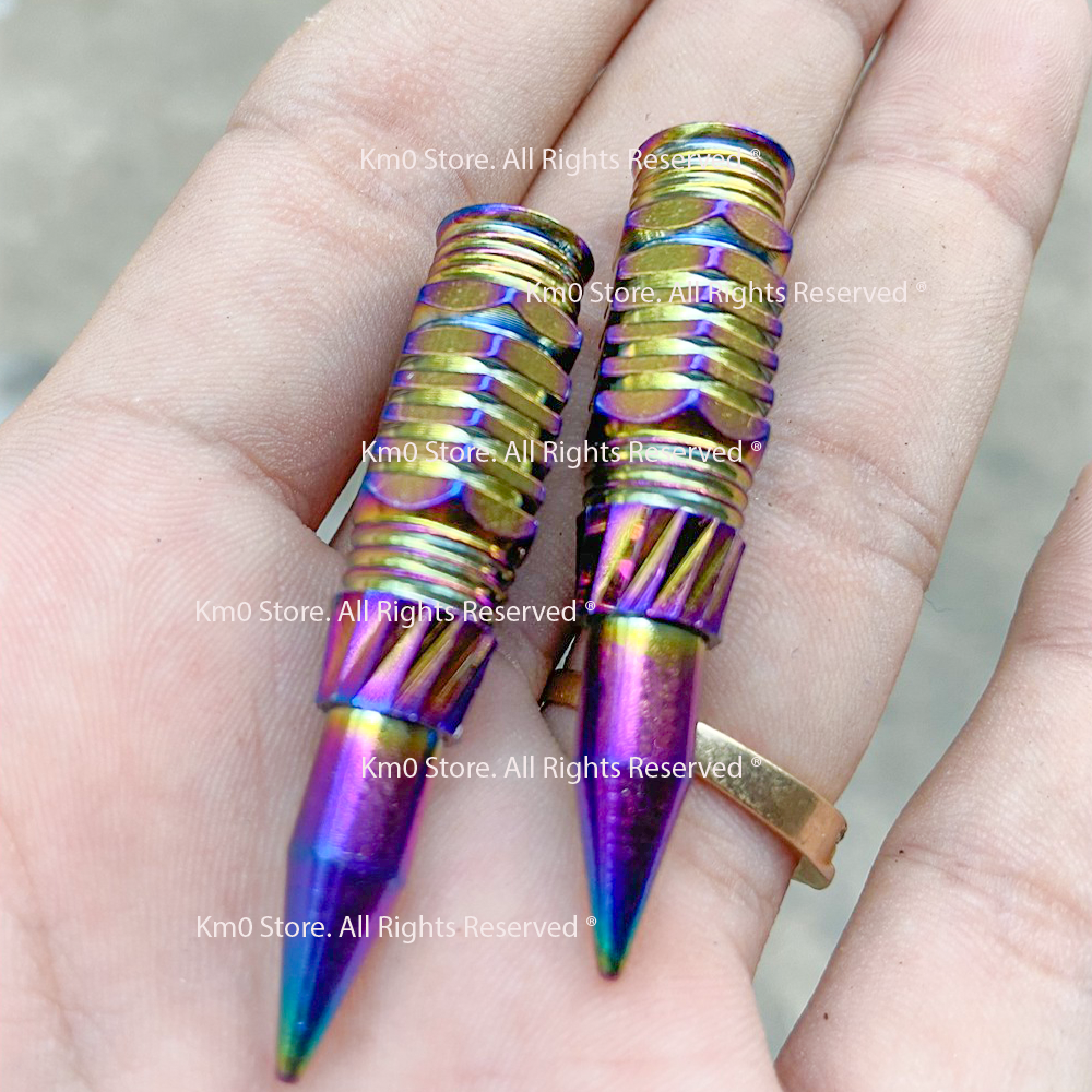 01 Ốc Chụp ĐŨA THẮNG, TĂNG SÊN Hình Tên Lữa 7 Màu