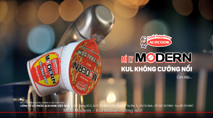 (03) CỐC MÌ MODERN LẨU THÁI TÔM 65G
