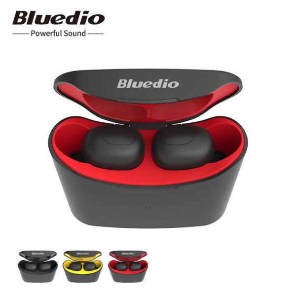 Bluedio T-elf Bluetooth 5.0 Micphone Sports  Wireless Earphone with charging box For IOS Android Tablets