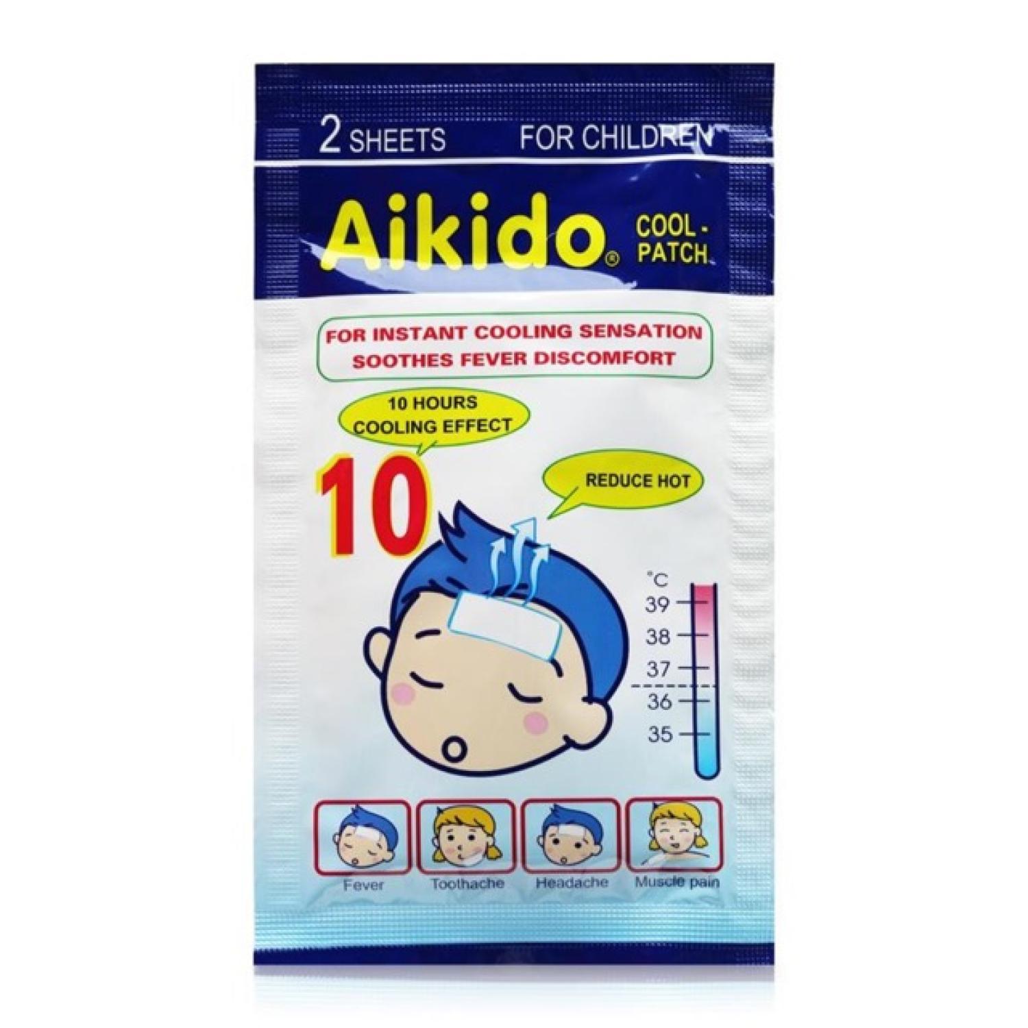 Hộp 6 miếng Dán Hạ Sốt Akido