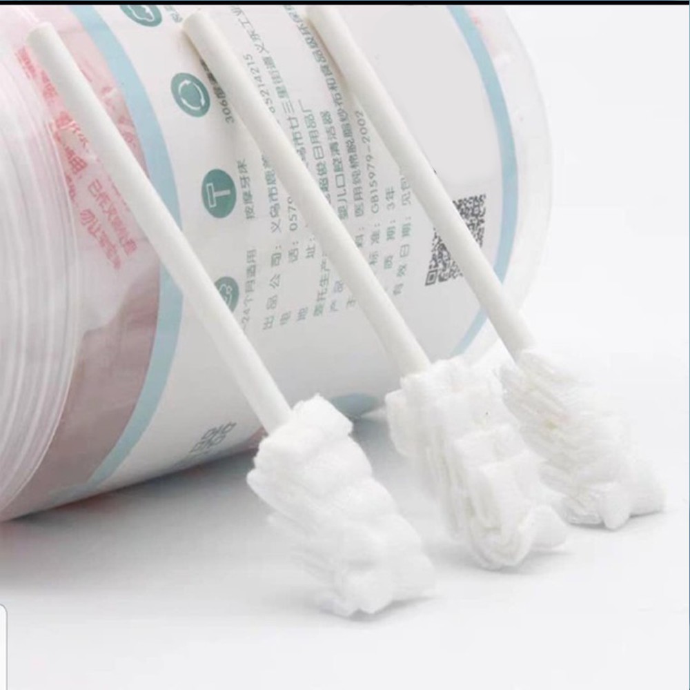 Gạc rơ lưỡi Babuu vệ sinh răng miệng cho bé