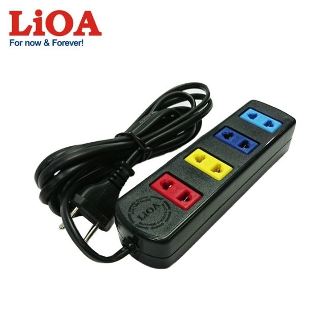Ổ cắm điện LiOA 4TC dây 3m & 5m