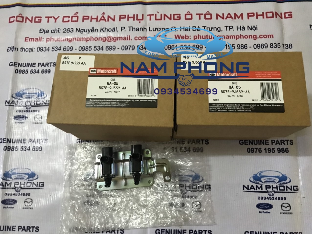 Van đóng ngắt hơi máy FOCUS BS7E9J559AA