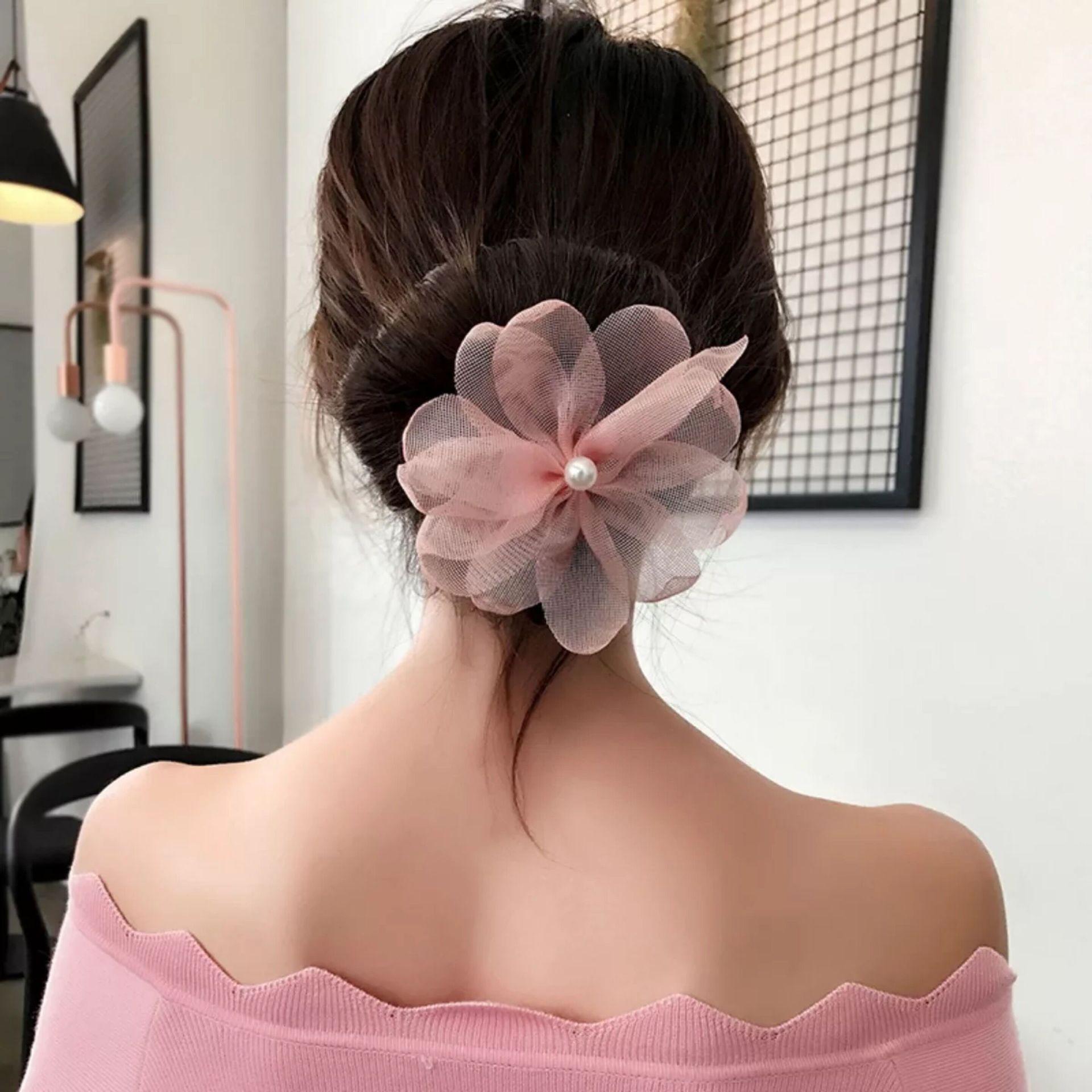 Phụ kiện Búi Tóc Đính Hoa Thời Trang PKG-08.