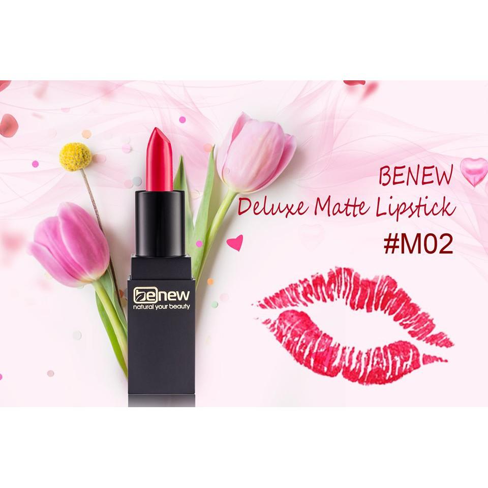 Son lì Benew Delux Matte Hàn Quốc 3.5g