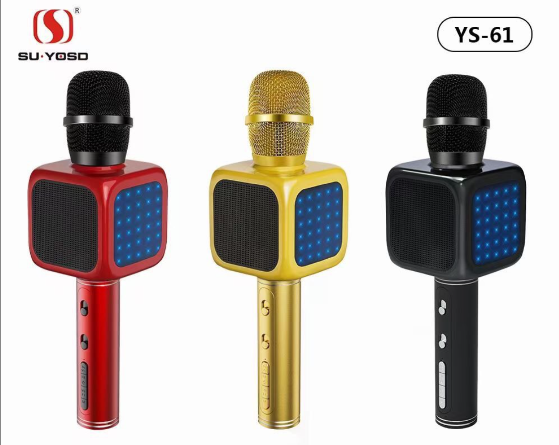 Mic hát karaok kèm loa,loa hát karaok kèm mic cao cấp,mic karaoke 3in1 ys-61 , micro kèm loa bluetooth karaoke sd-10, âm thanh sống động thỏa sức đam mê.bảo hành 12 tháng