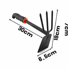 [Rẻ vô địch] CUỐC CÀO SỚI ĐẤT 2 ĐẦU MINI CÁN CAO SU dài 30cm tiện dụng