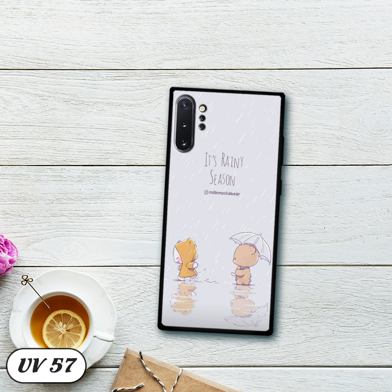 Ốp điện thoại samsung galaxy note 10 plus - lưng nhám viền dẻo