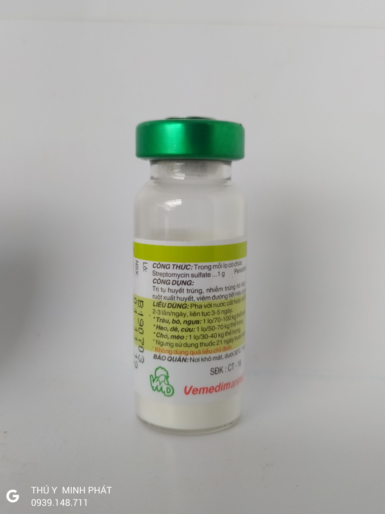 COMBO 3 LỌ PENSTREP bột 10ml