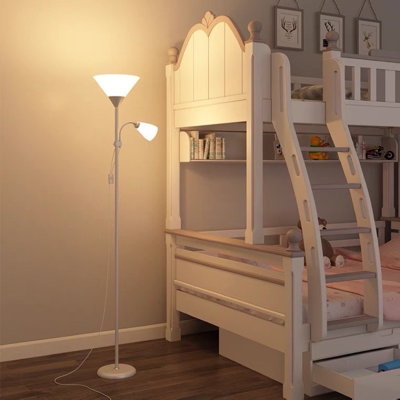 Đèn đứng trang trí phòng ngủ, phòng khách cao cấp IKEA - Tặng kèm 2 bóng cho 2 nhánh