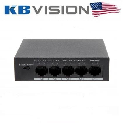 [HCM]Switch PoE KBVISION - KX-SW04P1