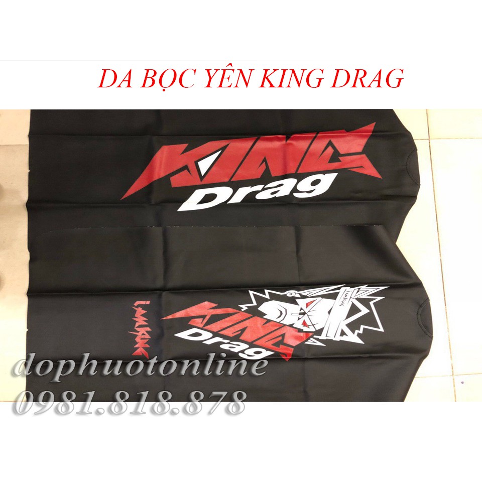 Da Bọc Yên King Drag - Freesize Mọi Loại Xe <Dpol>