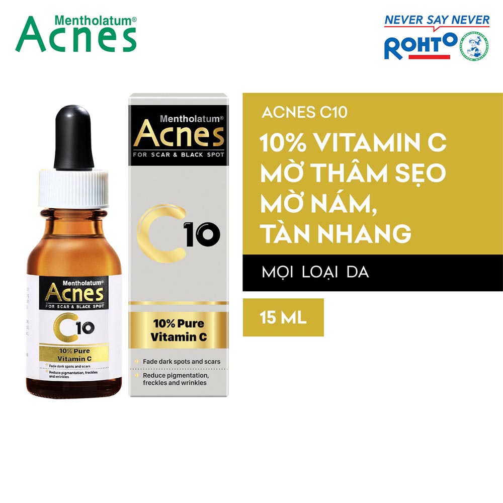 Dung dịch Vitamin C dưỡng da Acnes C10 15ml