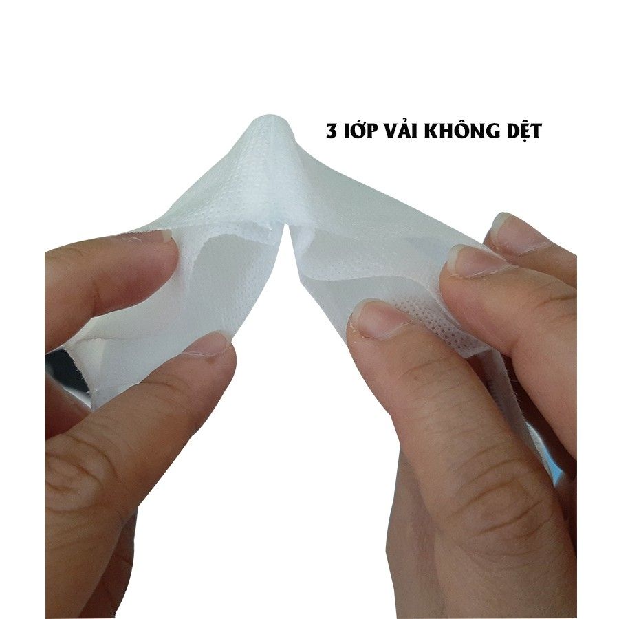 COMBO 10 KHẨU TRANG 3D VẢI KHÔNG DỆT