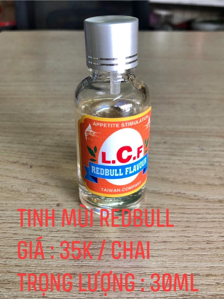 [HCM]TINH MÙI CÂU CÁ L.C.F HƯƠNG REDBULL