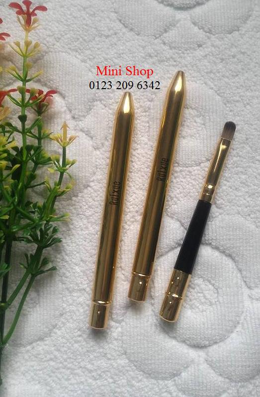 001 [HCM]Combo 2 cây Cọ tô son môi nắp vàng