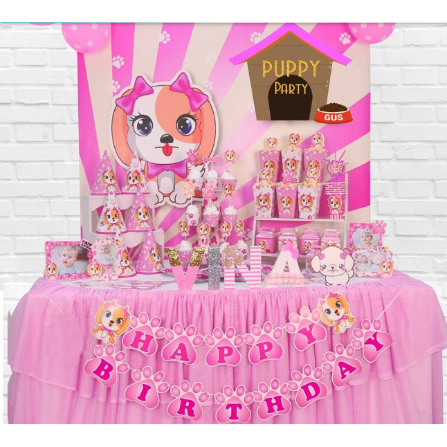 Bộ phụ kiện trang trí sinh nhật cho bé MEGA SET