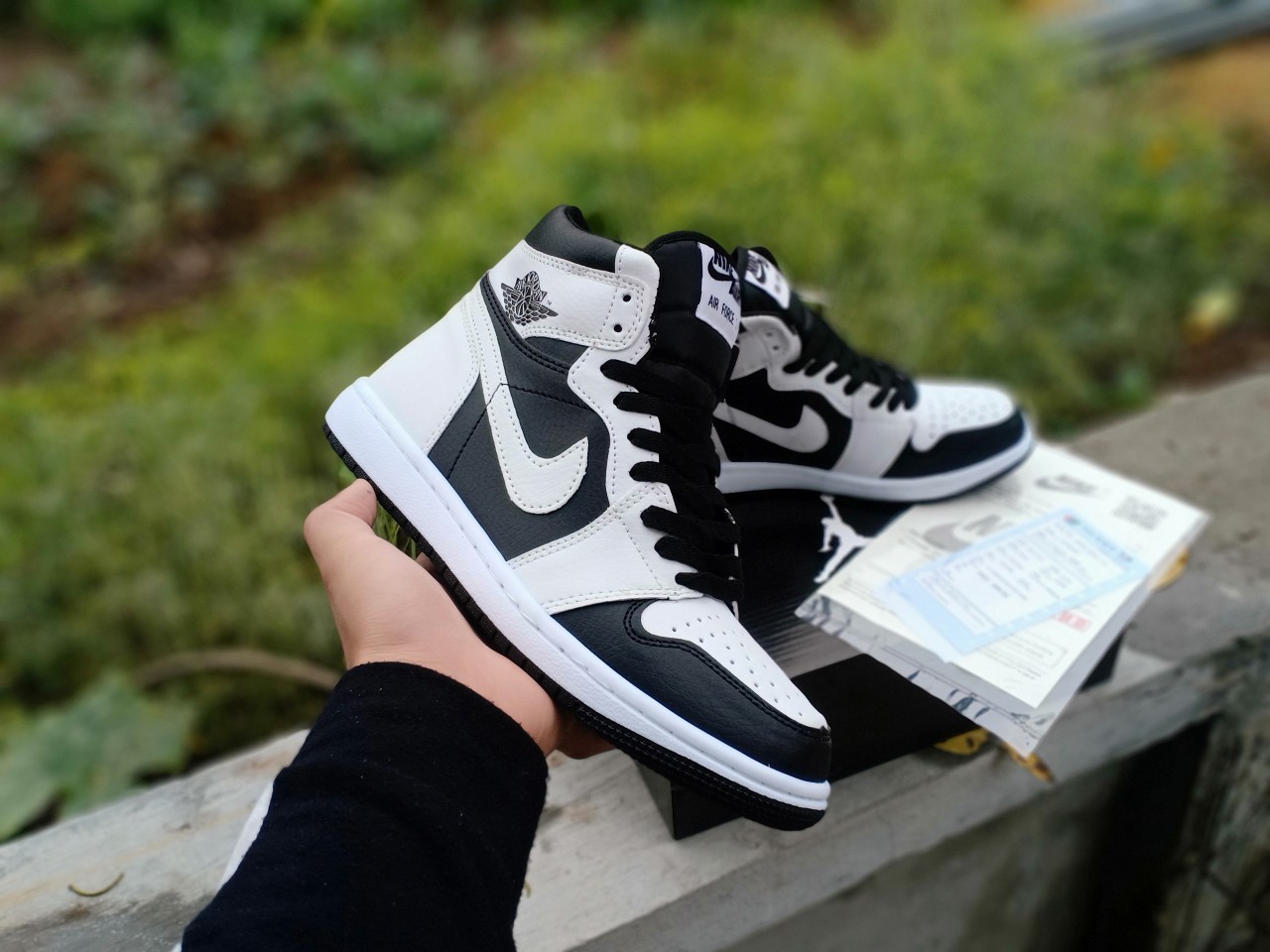 GIÀY SNEAKER UNISEX JDSB TRẮNG ĐEN