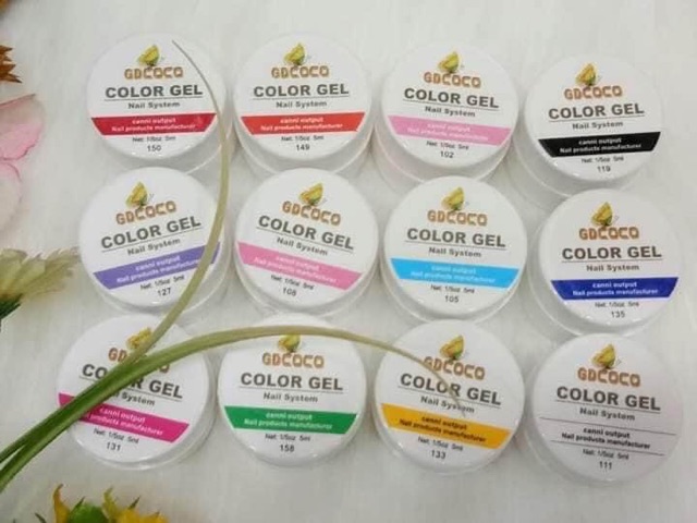 SET GEL VẼ GDCOCO 12 MÀU