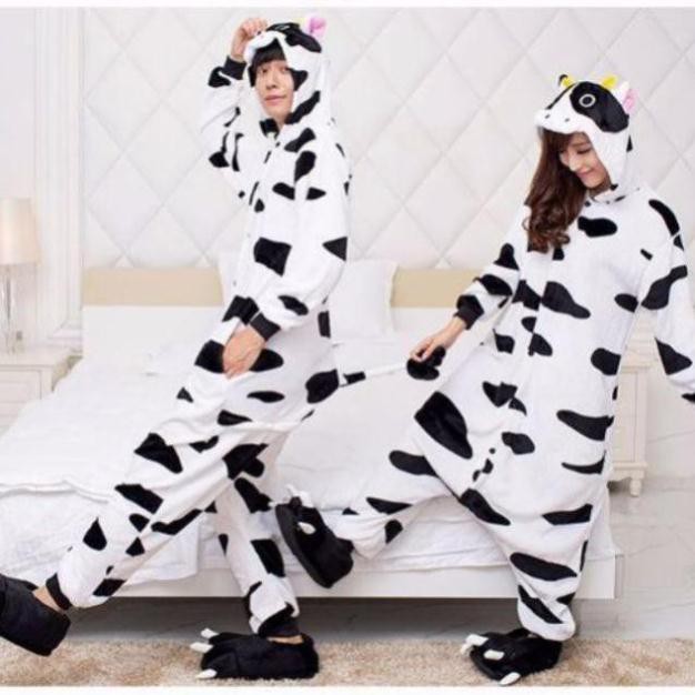 [Giảm 29k-FREESHIP] BỘ ĐỒ THÚ BÒ SỮA