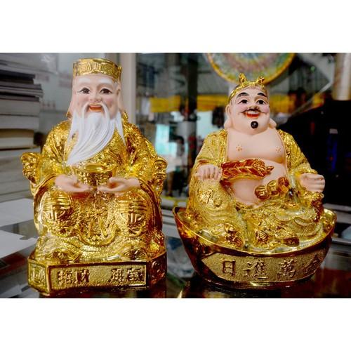 Bộ ông địa - thần tài kim sa